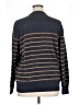 Route 66 100% Cotton Stripes Gray Pullover Sweater Size XL - photo 2