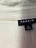 Torrid 100% Cotton Color Block Ivory Long Sleeve Blouse Size Lg Plus (0) - photo 7