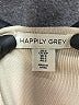 Happily Grey 100% Polyester Ivory Bodysuit Size S - photo 6