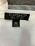 Topshop 100% Polyester White Sleeveless Blouse Size 2 - photo 7