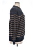 Route 66 100% Cotton Stripes Gray Pullover Sweater Size XL - photo 4