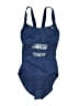 Nike Graphic Blue One Piece Swimsuit Size M - photo 1