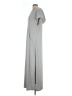 Go Couture Solid Gray Casual Dress Size L - photo 5