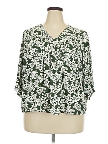 Fun2Fun 3/4 Sleeve Blouse (view 1)