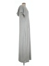 Go Couture Solid Gray Casual Dress Size L - photo 4