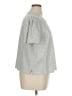 Boden 100% Cotton Silver Short Sleeve Top Size XL - photo 4