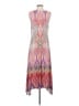 One World Print Pink Casual Dress Size S - photo 2