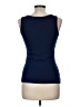 St. John's Bay 100% Cotton Blue Tank Top Size M - photo 2