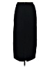 Ann Taylor 100% Wool Solid Black Wool Skirt Size 8 - photo 2