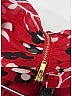 Self-Portrait 100% Polyester Red 3/4 Sleeve Blouse Size 0 - photo 6