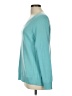 Talbots 100% Cashmere Teal Cashmere Pullover Sweater Size L - photo 5