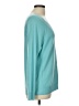 Talbots 100% Cashmere Teal Cashmere Pullover Sweater Size L - photo 4