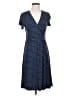 L.L.Bean Polka Dots Blue Casual Dress Size S (petite) - photo 1