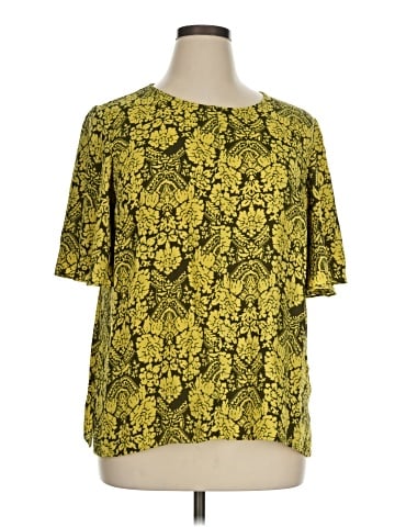 Liz Claiborne Short Sleeve Blouse (view 1)