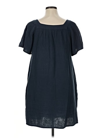 Madewell Lightspun Butterfly Square-Neck Mini Dress (view 2)