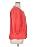 JM Collection 100% Rayon Orange 3/4 Sleeve Blouse Size XL - photo 4