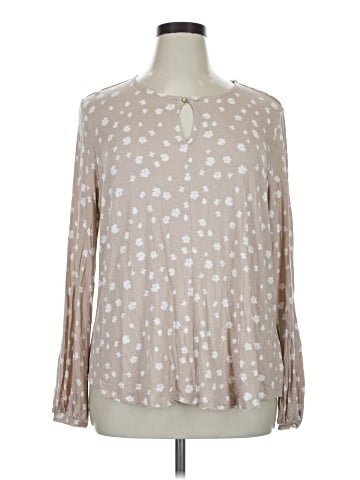 Liz Claiborne Long Sleeve Blouse (view 1)
