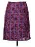 Anna Sui Tweed Purple Formal Skirt Size 2 - photo 2