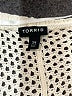 Torrid 100% Cotton Ivory Cardigan Size 3X Plus (3) - photo 4