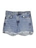 Zara Blue Denim Shorts Size 4 - photo 1