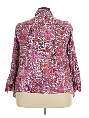Jones New York Sport Long Sleeve Blouse (view 2)