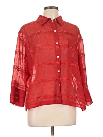 Chico's Design 3/4 Sleeve Blouse (view 1)