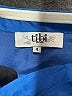 Tibi 100% Silk Blue Cocktail Dress Size 4 - photo 7