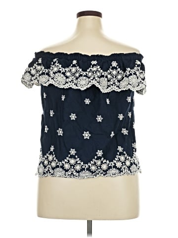 Maurices Short Sleeve Blouse (view 2)