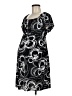 Mimi Maternity Paisley Black Casual Dress Size Med Maternity - photo 1