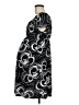 Mimi Maternity Paisley Black Casual Dress Size Med Maternity - photo 5