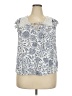 Maurices 100% Rayon Blue Sleeveless Blouse Size 2X - photo 1