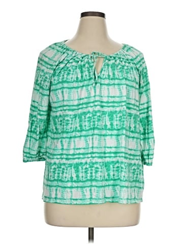 Jones New York Sport 3/4 Sleeve T-Shirt (view 1)