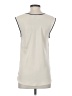 Nic + Zoe 100% Polyester Ivory Sleeveless Blouse Size S - photo 2