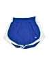 Nike 100% Polyester Color Block Blue Athletic Shorts Size S - photo 1