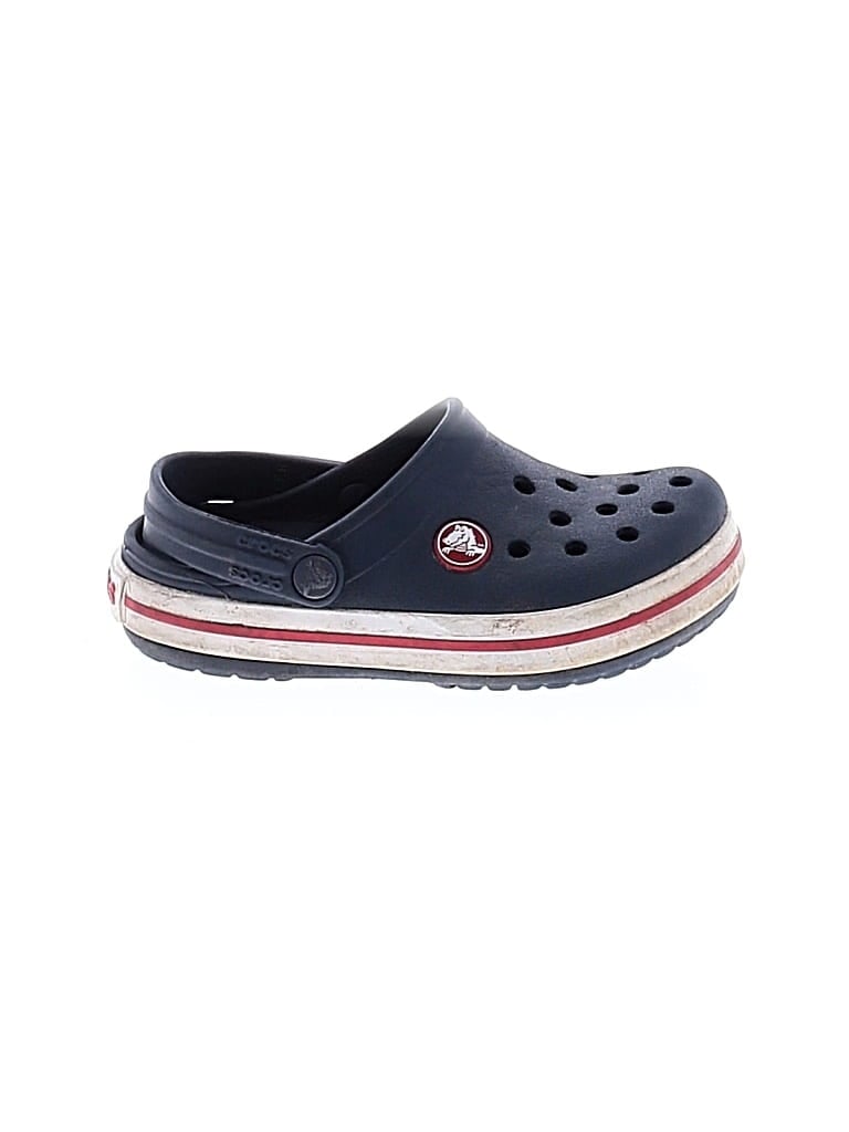 Pre-owned Crocs Kids' Clogs In Blue