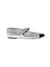 Nine West Silver Flats Size 8 - photo 1