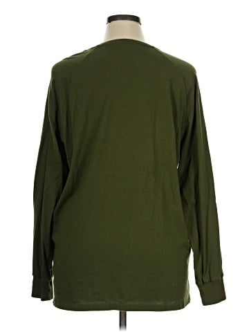 Madewell (Re)sourced Cotton Henley Relaxed Tee (view 2)