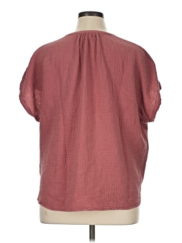Lucky Brand Short Sleeve Blouse (view 2)