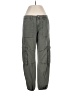 Fire Los Angeles 100% Cotton Gray Cargo Pants Size 25 waist - photo 1