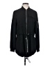 Zara TRF 100% Polyester Black Coat Size S - photo 1