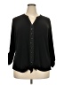 DressBarn Black 3/4 Sleeve Blouse Size 2X - photo 1