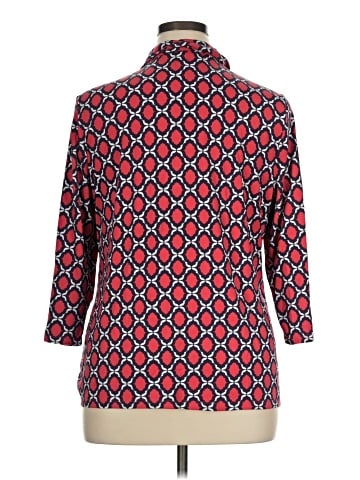 Talbots 3/4 Sleeve Button-Down Shirt (view 2)