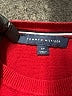 Tommy Hilfiger 100% Cotton Red Pullover Sweater Size S - photo 7