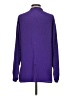 BCBGMAXAZRIA 100% Silk Purple Long Sleeve Silk Top Size S - photo 2