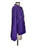BCBGMAXAZRIA 100% Silk Purple Long Sleeve Silk Top Size S - photo 4