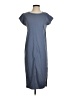 Everlane Solid Gray Casual Dress Size S - photo 1