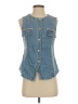 Unbranded Blue Sleeveless Blouse Size S - photo 1