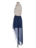 Maddy...K 100% Polyester Color Block Blue Casual Dress Size S - photo 5