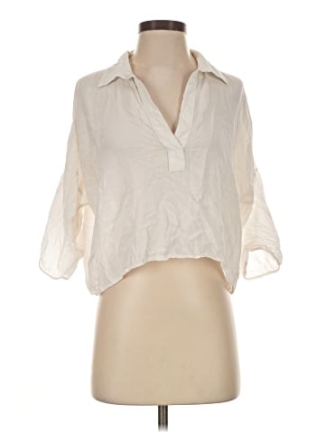 Brandy Melville Short Sleeve Blouse (view 1)
