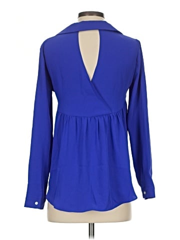 Amanda Uprichard Long Sleeve Blouse (view 2)